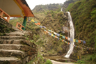 Chutes d'eau de Bhima vers le nord de Sikkim