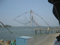 Filet de pêche chinois à Fort Kochi