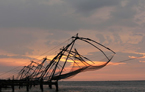 Fort Cochin au coucher de soleil