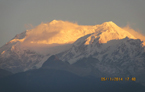 Le Lever du soleil à Kangchenjunga
