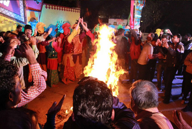 Lohri en Pendjab