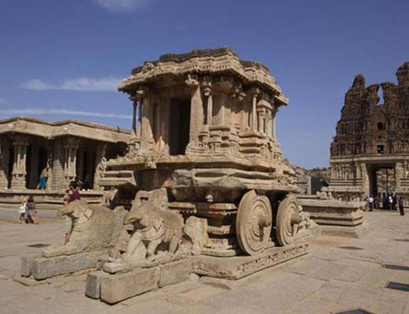 Monument à Hampi, Karnataka