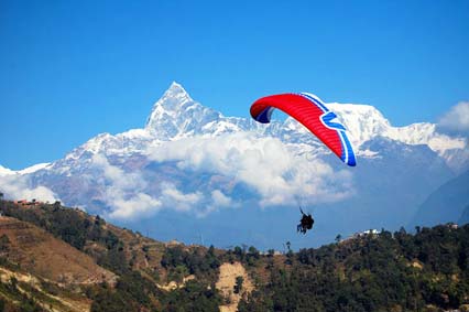 Parapente-à-Pokhara