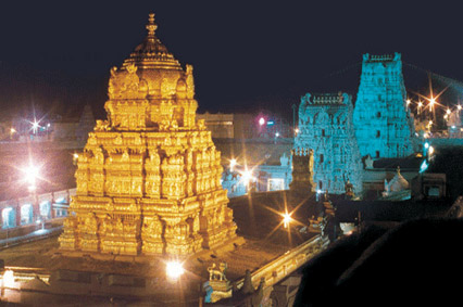 visiter le temple de Tirupati