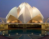 Le Temple du Lotus de Delhi