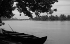 La traversée du lac Vembanad en bateau