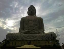 Statue de Bouddha à Bodhgaya