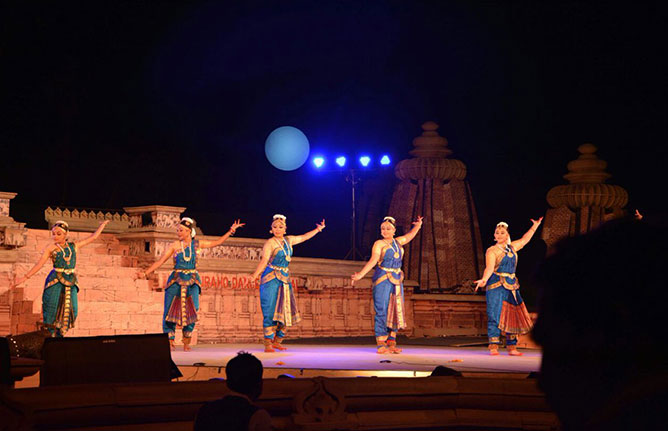 Festival de danse à Khajurâho