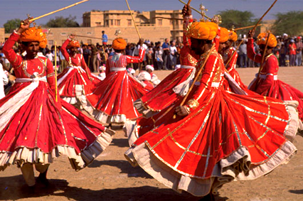 ville du désert au Rajasthan