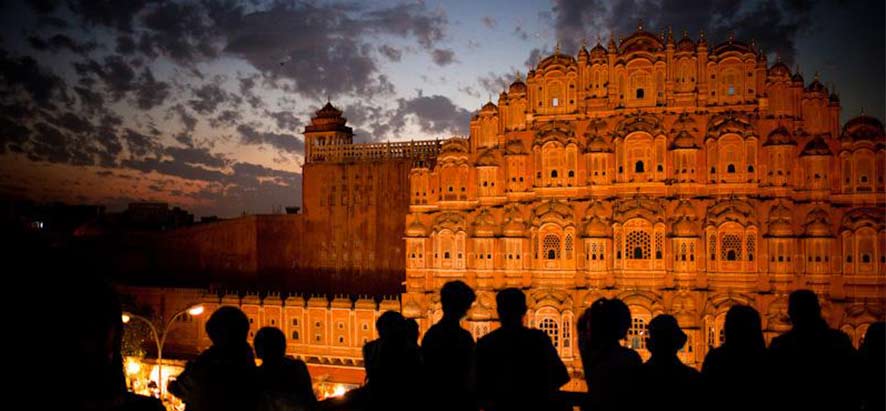 le Hawa Mahal ou palais des Vents