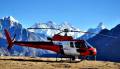 Hélicoptère au Népal