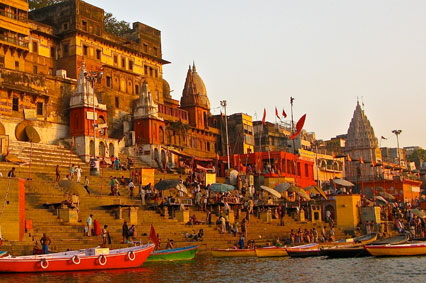 Le Kashi Vishwanath, temple consacré à Shiva