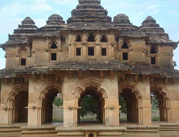 Le pavillon du lotus Mahal