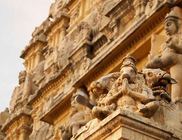 le plus beau temple de Kanchipuram