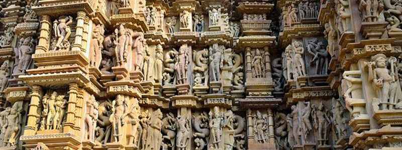 temples à Khajuraho