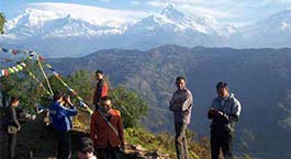 Vue de Pokhara