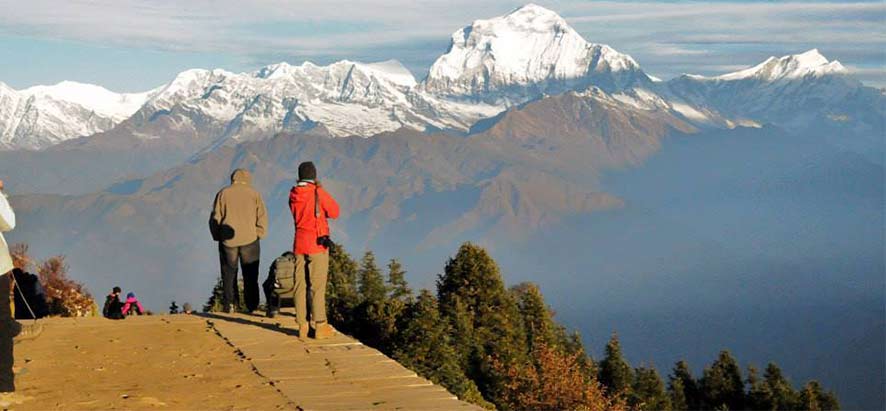 une vue de l'Annapurna